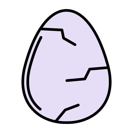 Cracked Egg Filled Icon