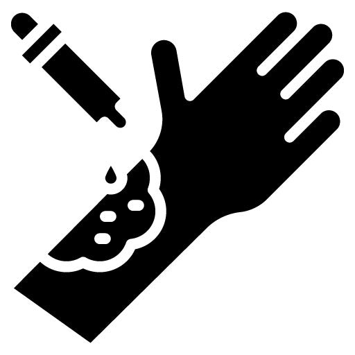 Allergy Test Glyph Icon