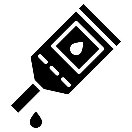 Glucose Test Glyph Icon
