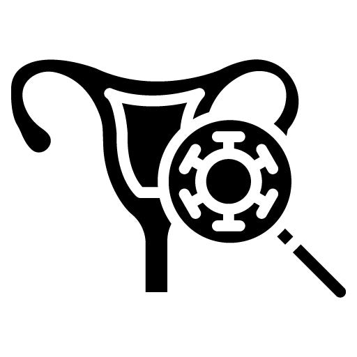 Papillomavirus Test Glyph Icon