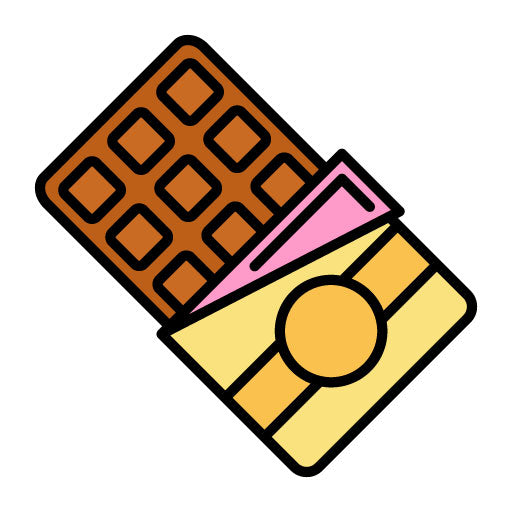 Chocolate Bar Filled Icon