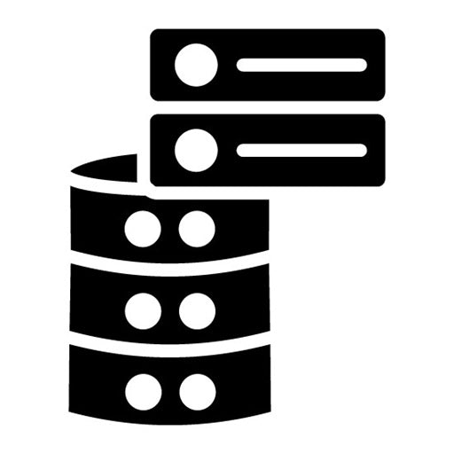 Big Data Glyph Icon | Data Science