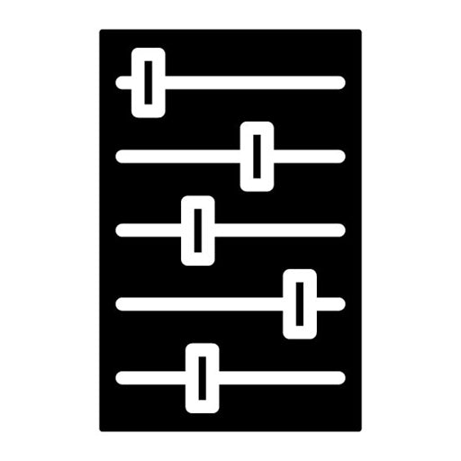 Hyperparameter Glyph Icon
