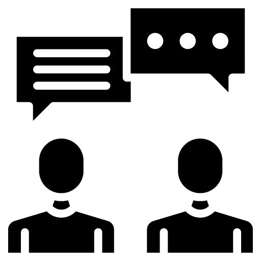 Communication Glyph Icon | International Relations