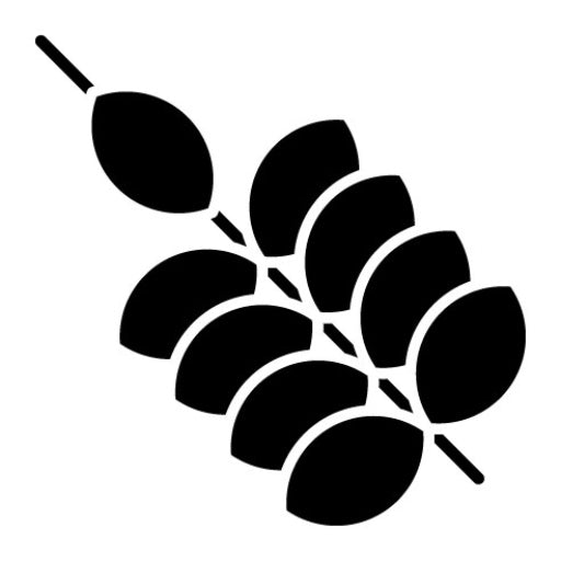 Wheat Glyph Icon | Bakery
