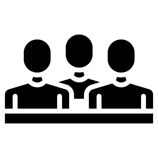 Teamwork Glyph Icon | International Relations