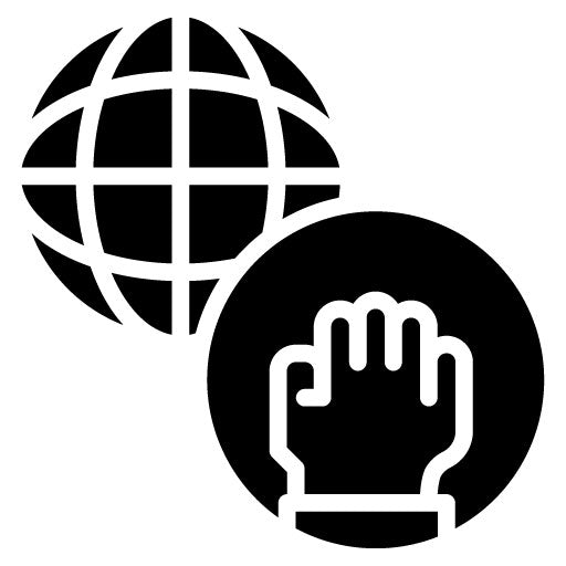 Unity Glyph Icon | International Relations
