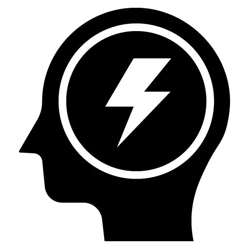 Anxiety Glyph Icon | Burnout