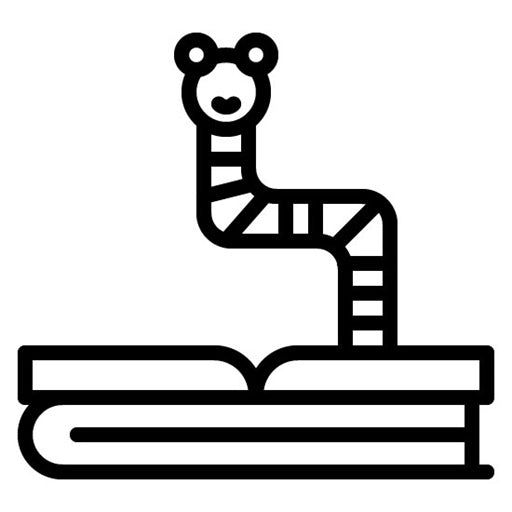 Bookworm Icon