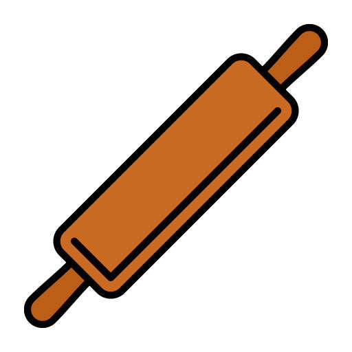 Rolling Pin Filled Icon