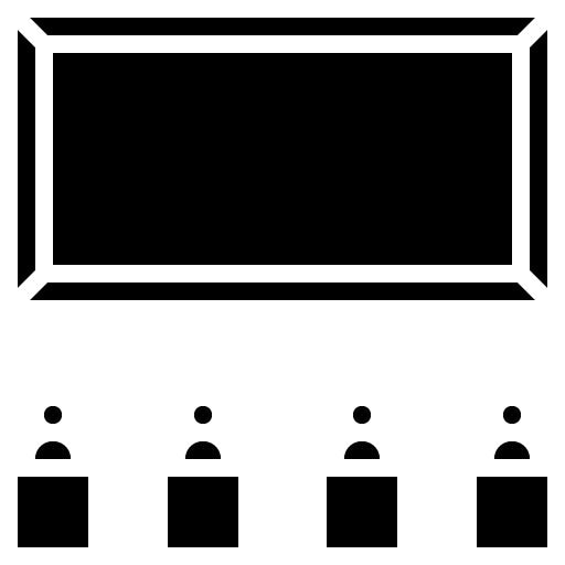 Film Buff Glyph Icon