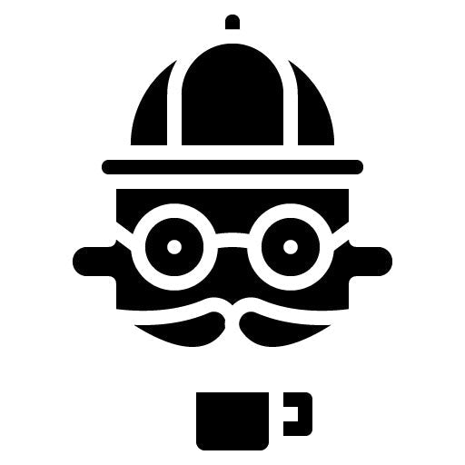 Hipster Glyph Icon