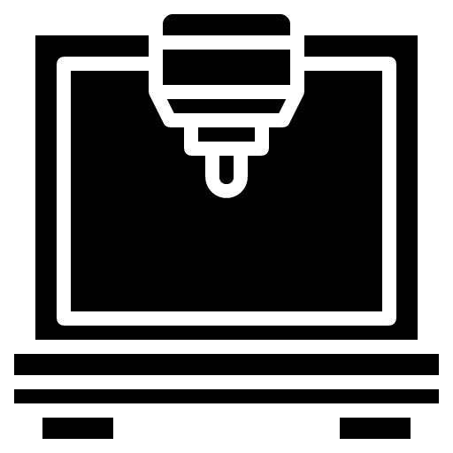 Build Plate Glyph Icon