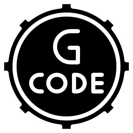 G Code Glyph Icon | 3D Printing