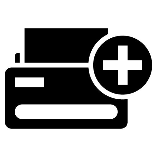 Print Job Glyph Icon