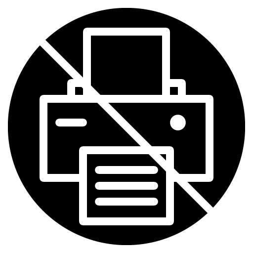Stop Glyph Icon