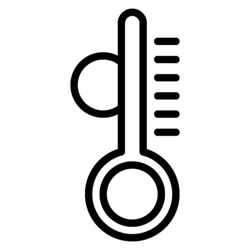 Temperature Icon | 3d Printing