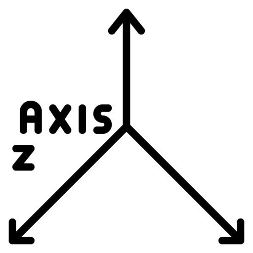 Z Axis Icon