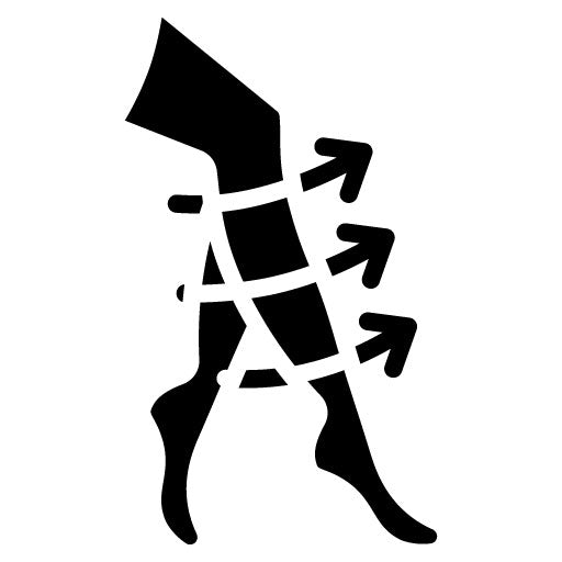 Compression Garment Glyph Icon