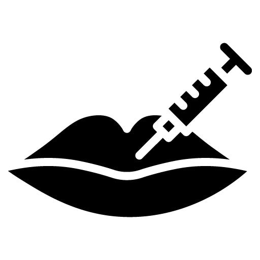Dermal Fillers Glyph Icon