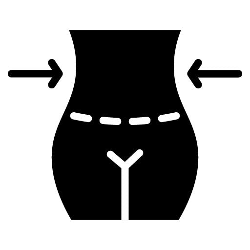 Liposuction Glyph Icon