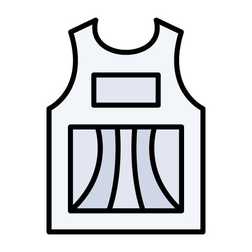 Sleeveless Shirt Filled Icon