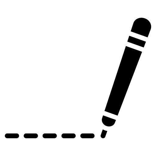 Surgical Markings Glyph Icon