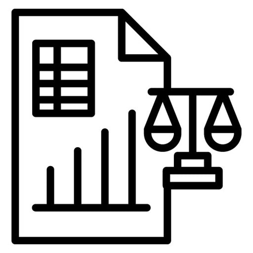 Balance Sheet Icon | Business Audit