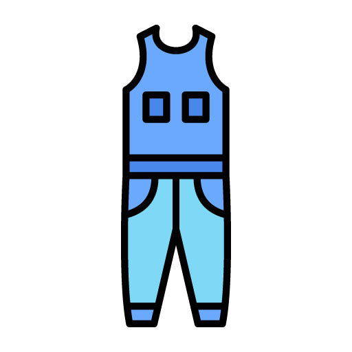 Coverall Clothes Filled Icon