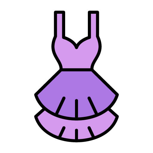 Party Dress Filled Icon