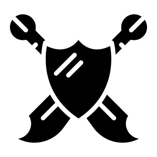 Defense Glyph Icon