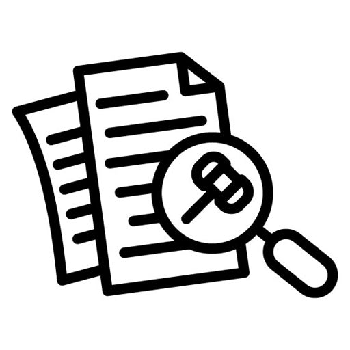 Legal Investigation Icon