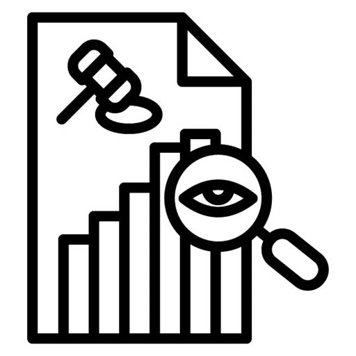 Legal Analysis Icon