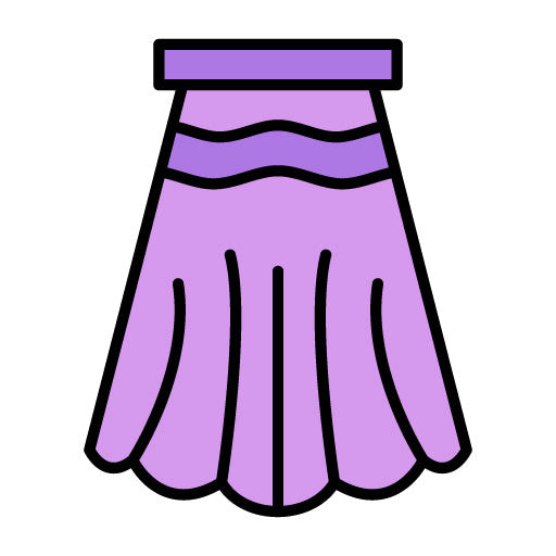 Long Skirt Filled Icon
