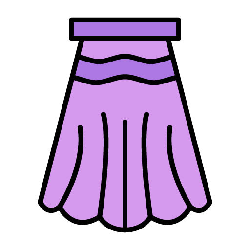 Long Skirt Filled Icon