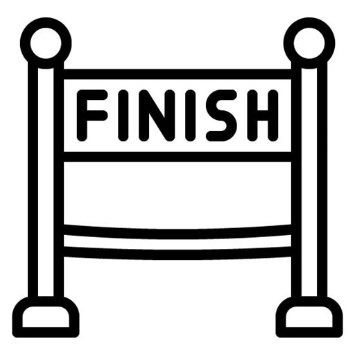 Finish Line Icon | Marathon