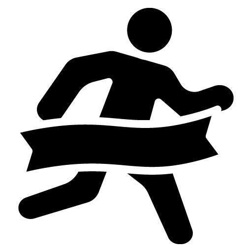 Marathon Aid Glyph Icon