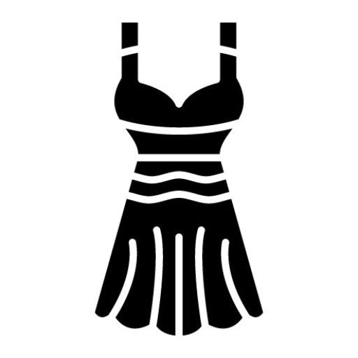 Woman Clothes Glyph Icon