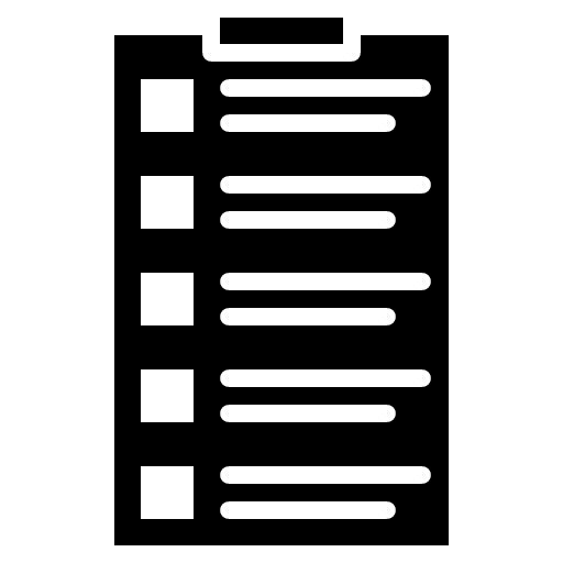 Marathon Training Plan Glyph Icon