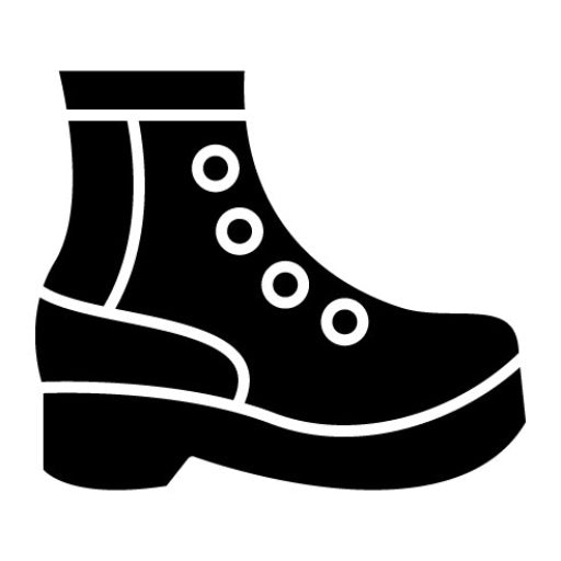 Boot Glyph Icon