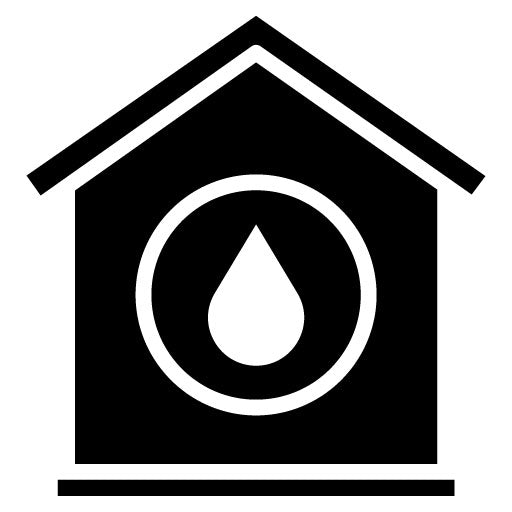 Water Station Glyph Icon