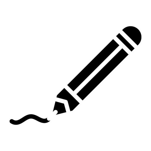 Drawing Pencil Glyph Icon
