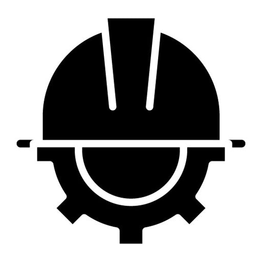 Engineer Hard Hat Glyph Icon