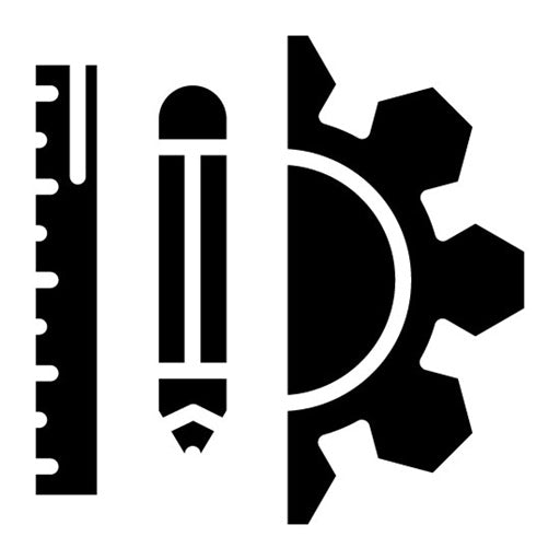 Engineer Tools Glyph Icon