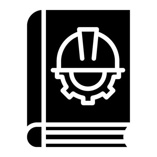 Engineers Notebook Glyph Icon