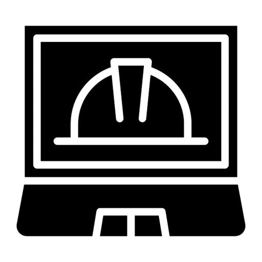 Engineering Laptop Glyph Icon