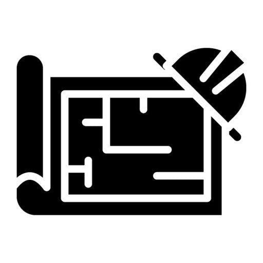 Engineering Project Glyph Icon