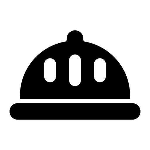 Safety Helmet Glyph Icon | Engineer in Mechanics