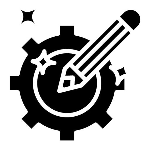 Technical Design Glyph Icon