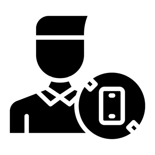 Driver Awareness Glyph Icon